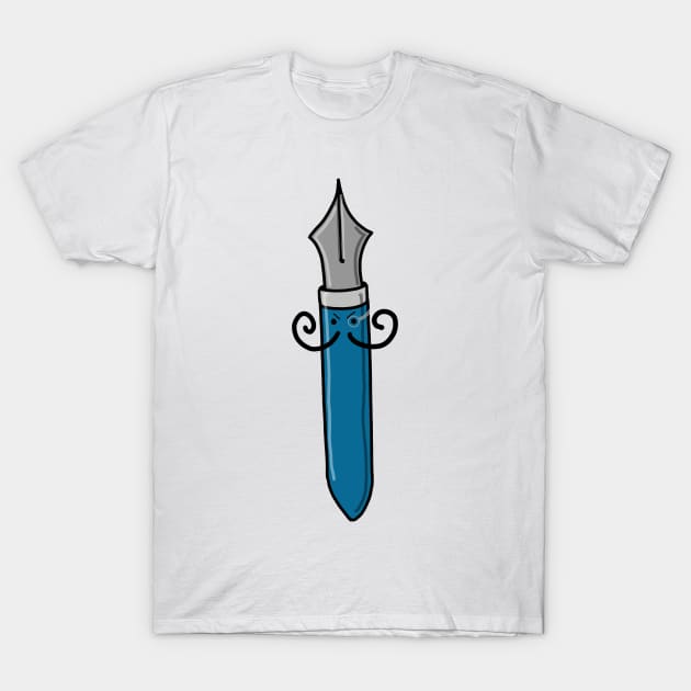 Funny nasty noble pen T-Shirt by Artmmey